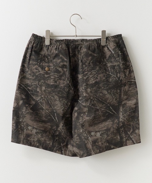 Champion(チャンピオン)の「Champion/チャンピオン リアルツリー柄 ワッペンロゴ リップストップ イージーショーツ 2026年春夏(その他パンツ・メンズ・ブラック/カモフラージュ・M/L/XL)」の7枚目の写真