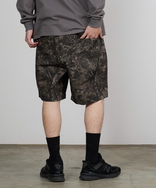 Champion(チャンピオン)の「Champion/チャンピオン リアルツリー柄 ワッペンロゴ リップストップ イージーショーツ 2026年春夏(その他パンツ・メンズ・ブラック/カモフラージュ・M/L/XL)」の11枚目の写真