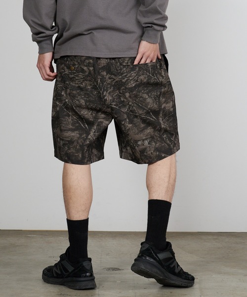 Champion(チャンピオン)の「Champion/チャンピオン リアルツリー柄 ワッペンロゴ リップストップ イージーショーツ 2026年春夏(その他パンツ・メンズ・ブラック/カモフラージュ・M/L/XL)」の10枚目の写真
