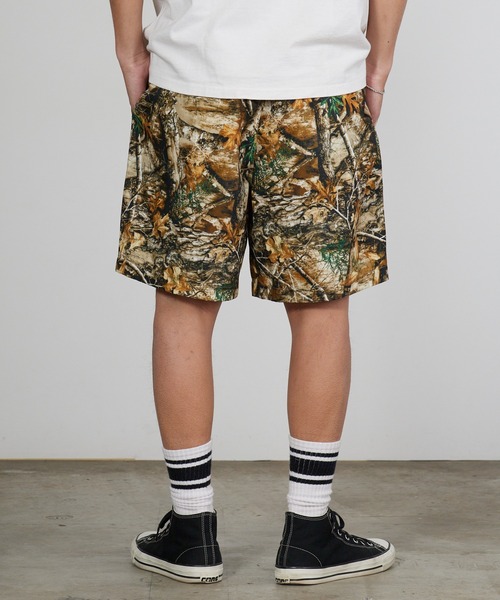 Champion(チャンピオン)の「Champion/チャンピオン リアルツリー柄 ワッペンロゴ リップストップ イージーショーツ 2026年春夏(その他パンツ・メンズ・ブラック/カモフラージュ・M/L/XL)」の20枚目の写真