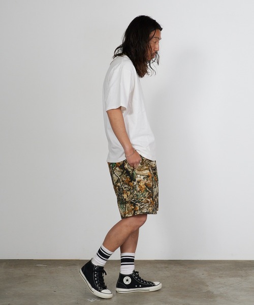 Champion(チャンピオン)の「Champion/チャンピオン リアルツリー柄 ワッペンロゴ リップストップ イージーショーツ 2026年春夏(その他パンツ・メンズ・ブラック/カモフラージュ・M/L/XL)」の17枚目の写真