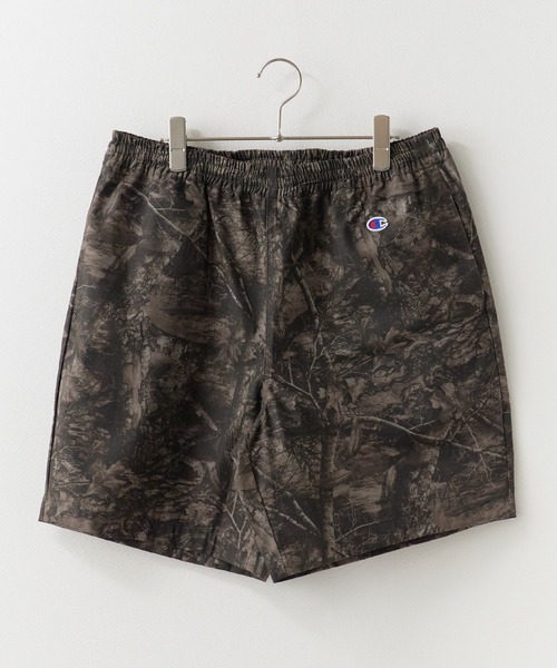 Champion(チャンピオン)の「Champion/チャンピオン リアルツリー柄 ワッペンロゴ リップストップ イージーショーツ 2026年春夏(その他パンツ・メンズ・ブラック/カモフラージュ・M/L/XL)」の15枚目の写真