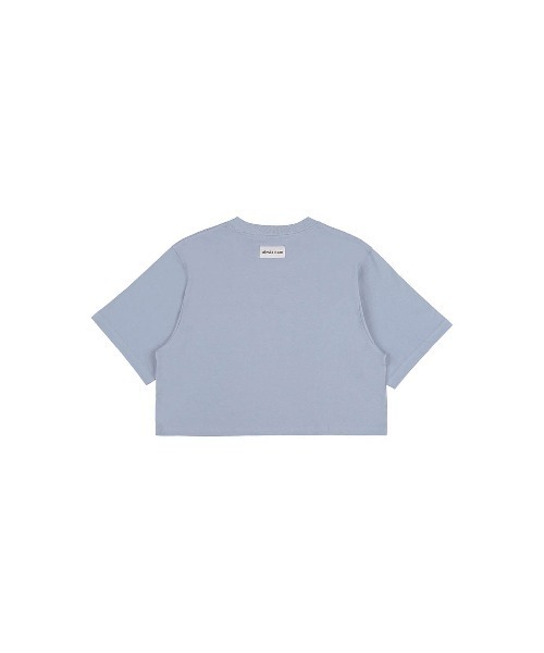 ALEXIA STAM（アリシアスタン）の「Logo Patch Cropped Tee/ロゴパッチ ポケットT（Tシャツ/カットソー・レディース・ブルー/ホワイト/グレー/イエロー・S/M）」の10枚目の写真
