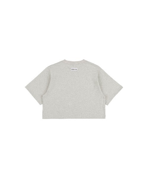 ALEXIA STAM（アリシアスタン）の「Logo Patch Cropped Tee/ロゴパッチ ポケットT（Tシャツ/カットソー・レディース・ブルー/ホワイト/グレー/イエロー・S/M）」の5枚目の写真