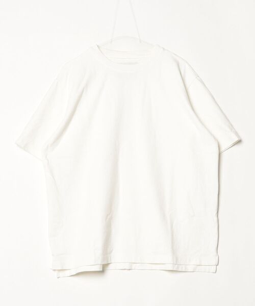 VOAAOV(ヴォアーブ)の「【VOAAOV】HEAVY JERSEY GARMENT DYE Oversize T-Shirt(Tシャツ/カットソー・メンズ・ブラック/チャコールグレー/ホワイト・2/1)」の10枚目の写真