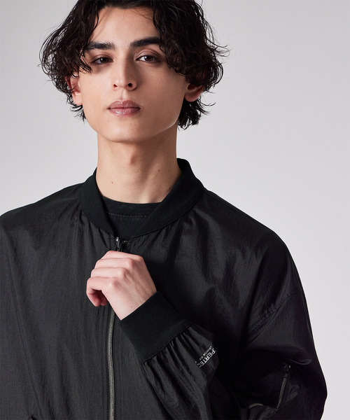 PS Paul Smith(ピーエスポールスミス)の「PERTEX(R) フライトジャケット / 162751 EXSB03(ブルゾン・メンズ・ブラウン/ブラック・LARGE/MEDIUM/X-LARGE)」の18枚目の写真