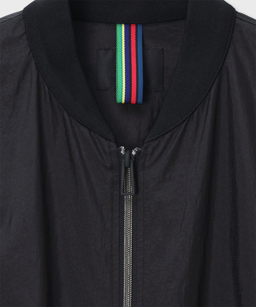 PS Paul Smith(ピーエスポールスミス)の「PERTEX(R) フライトジャケット / 162751 EXSB03(ブルゾン・メンズ・ブラウン/ブラック・LARGE/MEDIUM/X-LARGE)」の6枚目の写真