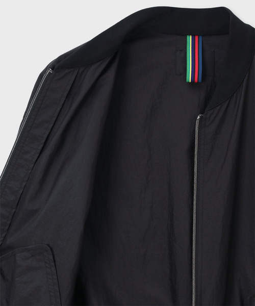 PS Paul Smith(ピーエスポールスミス)の「PERTEX(R) フライトジャケット / 162751 EXSB03(ブルゾン・メンズ・ブラウン/ブラック・LARGE/MEDIUM/X-LARGE)」の9枚目の写真