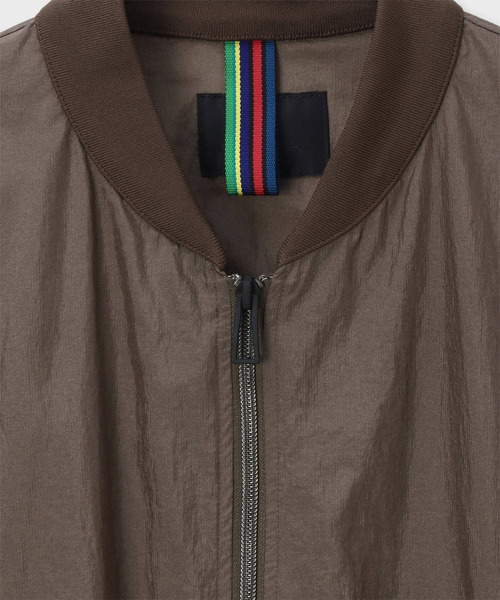 PS Paul Smith(ピーエスポールスミス)の「PERTEX(R) フライトジャケット / 162751 EXSB03(ブルゾン・メンズ・ブラウン/ブラック・LARGE/MEDIUM/X-LARGE)」の21枚目の写真
