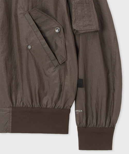PS Paul Smith(ピーエスポールスミス)の「PERTEX(R) フライトジャケット / 162751 EXSB03(ブルゾン・メンズ・ブラウン/ブラック・LARGE/MEDIUM/X-LARGE)」の22枚目の写真