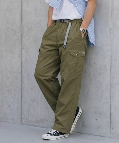 OUTDOOR PRODUCTS(アウトドアプロダクツ)の「2026SS OUTDOOR PRODUCTS/アウトドアプロダクツ TCウェザー 裏メッシュ UVカット DRY クライミングカーゴ/イージーパンツ レディース メンズ(カーゴパンツ・メンズ・ブラック/オリーブ/ベージュ/ダークグレー/サックスブルー/カーキ・L/M/LL)」の14枚目の写真