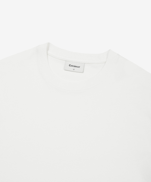 COVERNAT(カバーナット)の「ベーシッククロップTシャツホワイト(Tシャツ/カットソー・レディース・その他・SMALL/MEDIUM/LARGE/X-LARGE)」の5枚目の写真