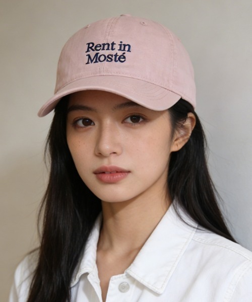 Vipoa（ヴィポア）の「casual　embroidery　cap（キャップ・レディース・アイボリー/ブラック/グレー/ピンク/パープル/ネイビー・FREE）」の6枚目の写真