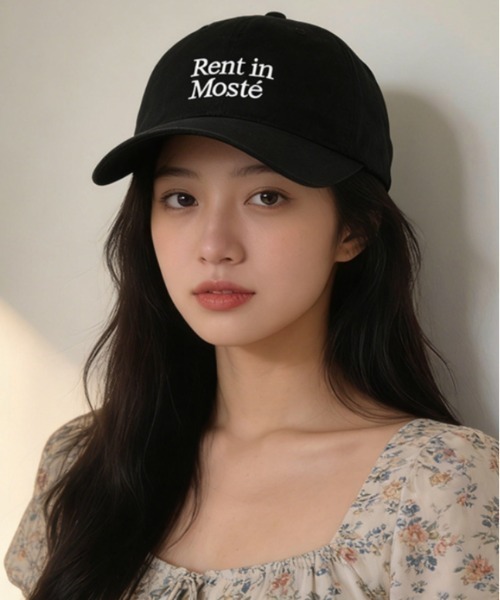 Vipoa（ヴィポア）の「casual　embroidery　cap（キャップ・レディース・アイボリー/ブラック/グレー/ピンク/パープル/ネイビー・FREE）」の3枚目の写真