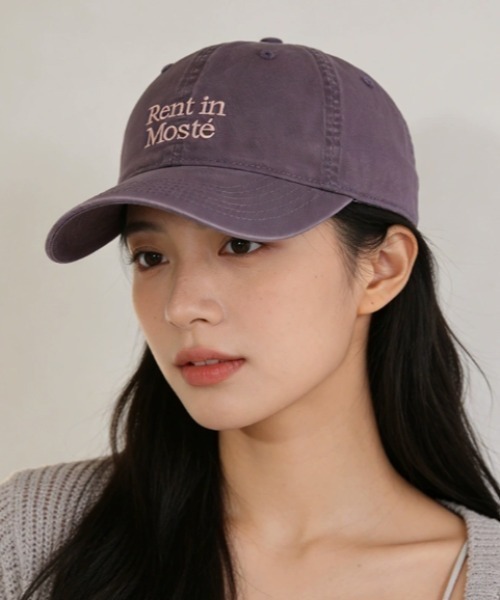 Vipoa（ヴィポア）の「casual　embroidery　cap（キャップ・レディース・アイボリー/ブラック/グレー/ピンク/パープル/ネイビー・FREE）」の15枚目の写真