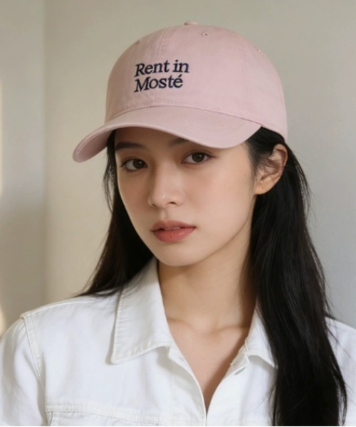 Vipoa（ヴィポア）の「casual　embroidery　cap（キャップ・レディース・アイボリー/ブラック/グレー/ピンク/パープル/ネイビー・FREE）」の9枚目の写真