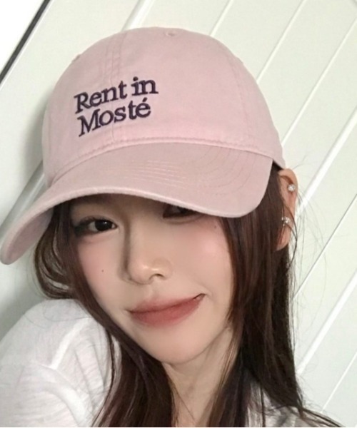 Vipoa（ヴィポア）の「casual　embroidery　cap（キャップ・レディース・アイボリー/ブラック/グレー/ピンク/パープル/ネイビー・FREE）」の8枚目の写真