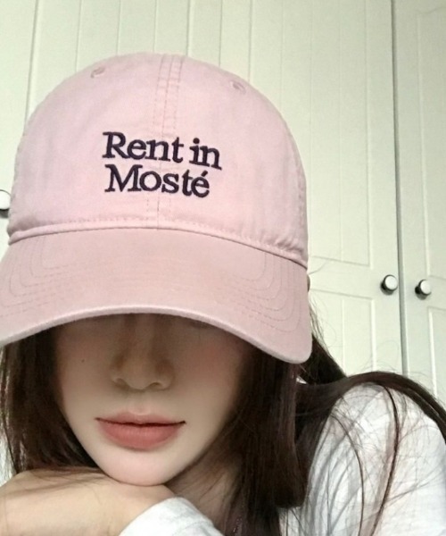 Vipoa（ヴィポア）の「casual　embroidery　cap（キャップ・レディース・アイボリー/ブラック/グレー/ピンク/パープル/ネイビー・FREE）」の7枚目の写真