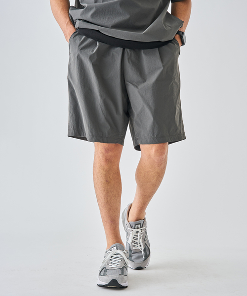 EDIFICE(エディフィス)の「【EDIFICE ALL-DAY SETUPシリーズ】2点セット プルオーバー Tシャツ&ショーツ(シャツ/ブラウス・メンズ・ネイビー/ブラック/カーキ・SMALL/MEDIUM/LARGE)」の6枚目の写真