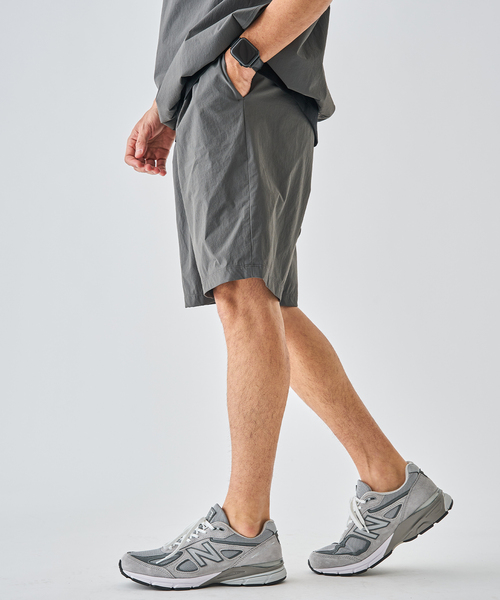 EDIFICE(エディフィス)の「【EDIFICE ALL-DAY SETUPシリーズ】2点セット プルオーバー Tシャツ&ショーツ(シャツ/ブラウス・メンズ・ネイビー/ブラック/カーキ・SMALL/MEDIUM/LARGE)」の7枚目の写真