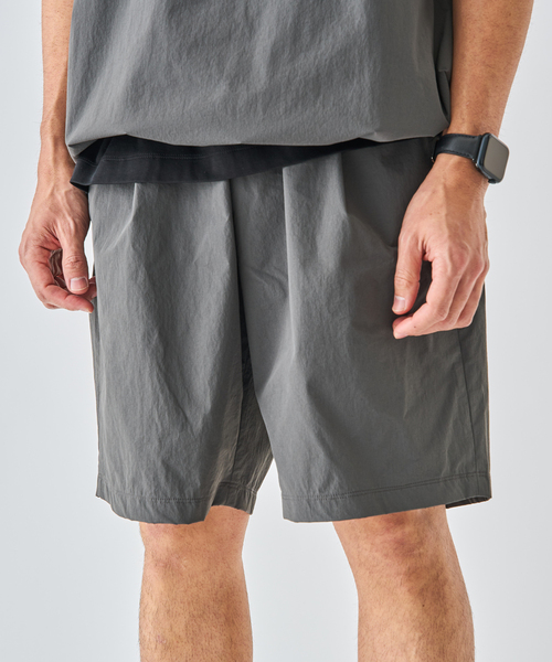 EDIFICE(エディフィス)の「【EDIFICE ALL-DAY SETUPシリーズ】2点セット プルオーバー Tシャツ&ショーツ(シャツ/ブラウス・メンズ・ネイビー/ブラック/カーキ・SMALL/MEDIUM/LARGE)」の9枚目の写真