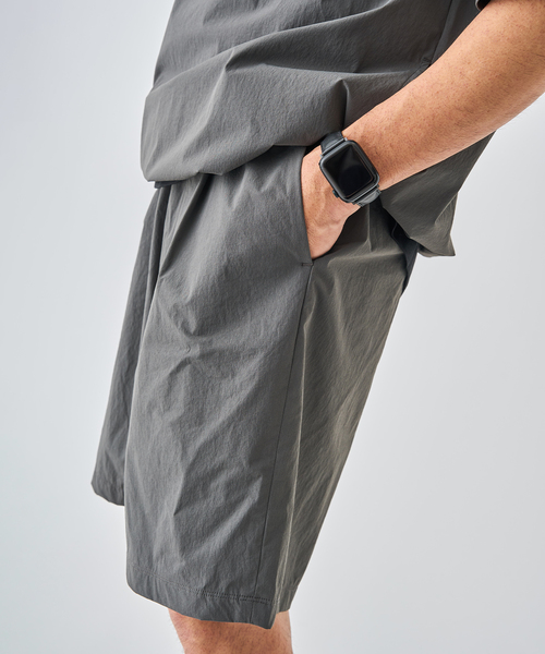 EDIFICE(エディフィス)の「【EDIFICE ALL-DAY SETUPシリーズ】2点セット プルオーバー Tシャツ&ショーツ(シャツ/ブラウス・メンズ・ネイビー/ブラック/カーキ・SMALL/MEDIUM/LARGE)」の10枚目の写真