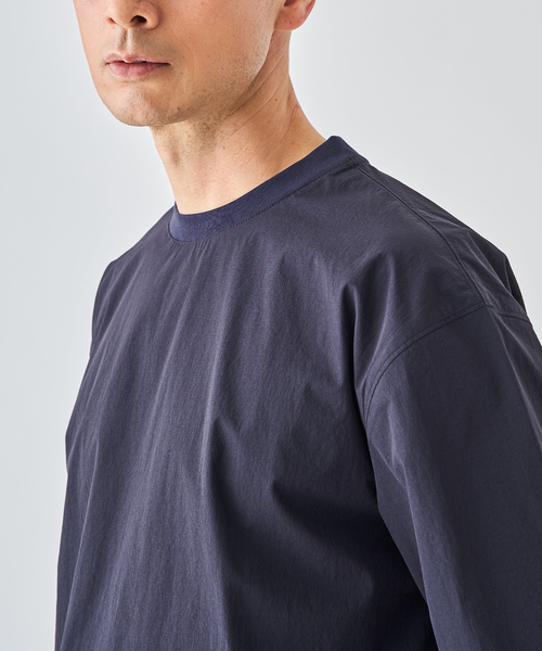 EDIFICE(エディフィス)の「【EDIFICE ALL-DAY SETUPシリーズ】2点セット プルオーバー Tシャツ&ショーツ(シャツ/ブラウス・メンズ・ネイビー/ブラック/カーキ・SMALL/MEDIUM/LARGE)」の18枚目の写真