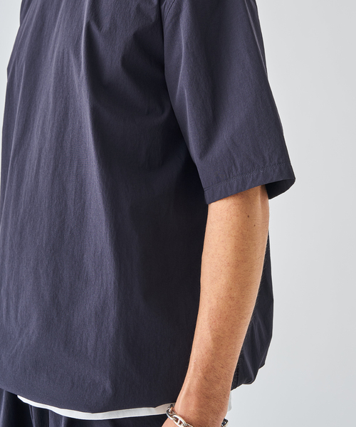 EDIFICE(エディフィス)の「【EDIFICE ALL-DAY SETUPシリーズ】2点セット プルオーバー Tシャツ&ショーツ(シャツ/ブラウス・メンズ・ネイビー/ブラック/カーキ・SMALL/MEDIUM/LARGE)」の19枚目の写真