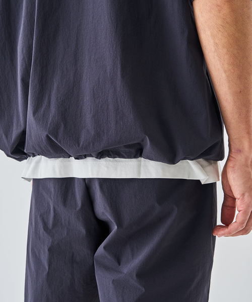 EDIFICE(エディフィス)の「【EDIFICE ALL-DAY SETUPシリーズ】2点セット プルオーバー Tシャツ&ショーツ(シャツ/ブラウス・メンズ・ネイビー/ブラック/カーキ・SMALL/MEDIUM/LARGE)」の20枚目の写真