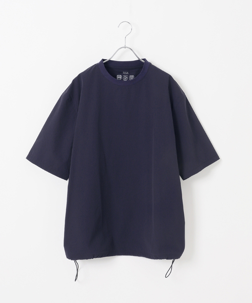 EDIFICE（エディフィス）の「【EDIFICE ALL-DAY SETUPシリーズ】2点セット プルオーバー Tシャツ&ショーツ（シャツ/ブラウス・メンズ・ネイビー/ブラック/カーキ・SMALL/MEDIUM/LARGE）」の17枚目の写真