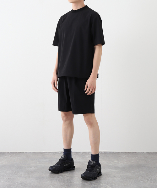 EDIFICE（エディフィス）の「【EDIFICE ALL-DAY SETUPシリーズ】2点セット プルオーバー Tシャツ&ショーツ（シャツ/ブラウス・メンズ・ネイビー/ブラック/カーキ・SMALL/MEDIUM/LARGE）」の20枚目の写真