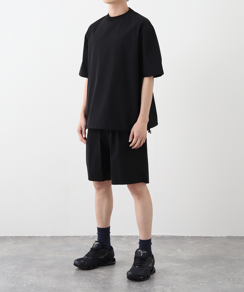 EDIFICE（エディフィス）の「【EDIFICE ALL-DAY SETUPシリーズ】2点セット プルオーバー Tシャツ&ショーツ（シャツ/ブラウス・メンズ・ネイビー/ブラック/カーキ・SMALL/MEDIUM/LARGE）」の22枚目の写真