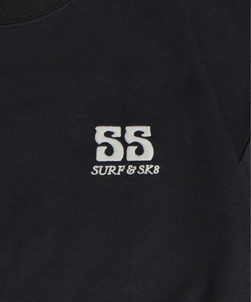 Sunny Smith(サニースミス)の「【SUNNY SMITH】SURF CLUB 両面刺繍Tシャツ(Tシャツ/カットソー・メンズ・ホワイト/スミクロ/アッシュグレー・MEDIUM/LARGE)」の8枚目の写真