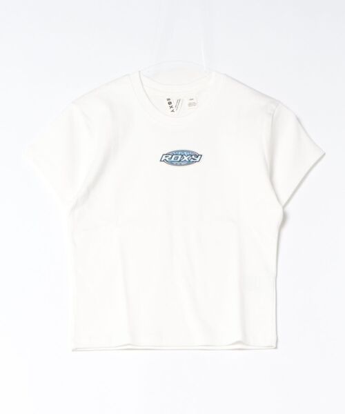 ROXY(ロキシー)の「ROXY/ロキシー 半袖 Tシャツ ショート丈 クロップド丈 RST262031(Tシャツ/カットソー・レディース・ホワイト/ブラック/ブルー・L/M)」の11枚目の写真
