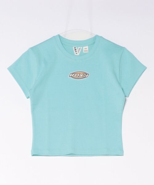 ROXY(ロキシー)の「ROXY/ロキシー 半袖 Tシャツ ショート丈 クロップド丈 RST262031(Tシャツ/カットソー・レディース・ホワイト/ブラック/ブルー・L/M)」の13枚目の写真