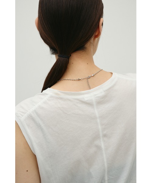 STYLEMIXER（スタイルミキサー）の「シアーバックシームタンク（タンクトップ・レディース・ブラック/ホワイト/ブラウン/パープル・FREE）」の11枚目の写真