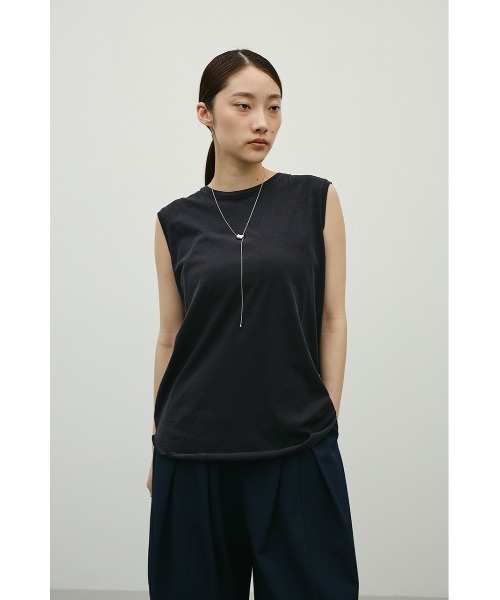 STYLEMIXER（スタイルミキサー）の「シアーバックシームタンク（タンクトップ・レディース・ブラック/ホワイト/ブラウン/パープル・FREE）」の17枚目の写真