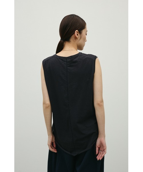 STYLEMIXER（スタイルミキサー）の「シアーバックシームタンク（タンクトップ・レディース・ブラック/ホワイト/ブラウン/パープル・FREE）」の19枚目の写真