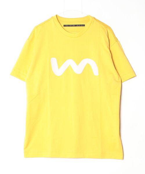 my beautiful landlet(マイビューティフルランドレット)の「【my beautiful landlet】 SUPIMA COTTON EMBROIDERY T-SHIRT(Tシャツ/カットソー・メンズ・チャコールグレー/ブラック/イエロー/オフホワイト・1/0)」の4枚目の写真