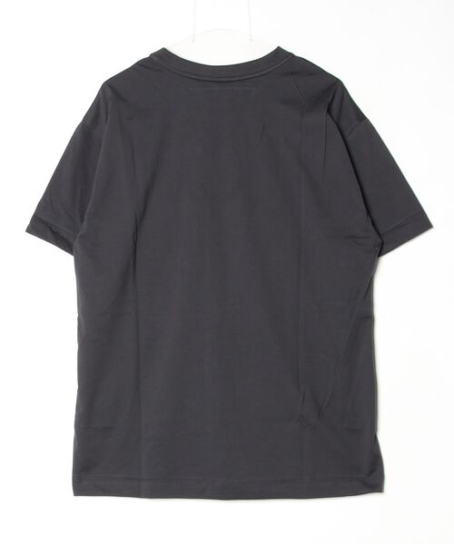 my beautiful landlet(マイビューティフルランドレット)の「【my beautiful landlet】 SUPIMA COTTON EMBROIDERY T-SHIRT(Tシャツ/カットソー・メンズ・チャコールグレー/ブラック/イエロー/オフホワイト・1/0)」の5枚目の写真