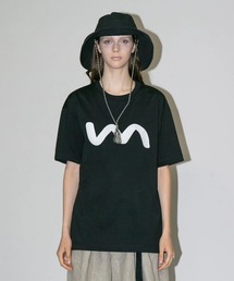 【my beautiful landlet】 SUPIMA COTTON EMBROIDERY T-SHIRT