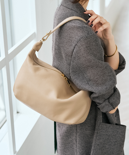 Spick & Span（スピックアンドスパン）の「《追加》MILOS / ミロス 別注2WAYショルダーバッグ*（ショルダーバッグ・レディース・ブラック/ベージュ系その他・FREE）」の3枚目の写真