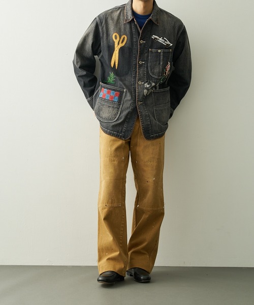 TANAKA(タナカ)の「【TANAKA/タナカ】NEW CLASSIC WORK JEANS(その他パンツ・メンズ・ベージュ・30inch/29inch)」の5枚目の写真