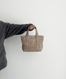 O（オー）の「KAIKO Suede hand bag（ハンドバッグ）」