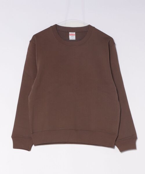 TONE SELECT WEAR（トーンセレクトウェア）の「United Athle(ユナイテッドアスレ) 10.0オンス クルーネックスウェットトレーナー 裏パイル メンズ (5044-01) (504401)（スウェット・メンズ・パープル/ネイビー/オリーブ/ブラック/バーガンディー/ブルー/チャコールグレー/グレー/レッド/グリーン/ブラウン/ホワイト/アイボリー・SMALL/X-LARGE/LARGE/MEDIUM）」の6枚目の写真