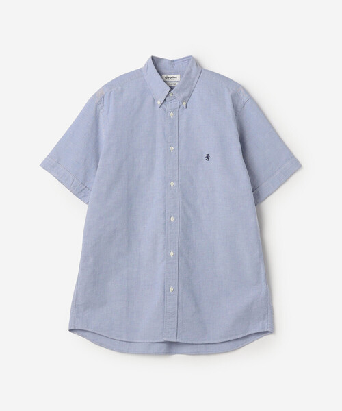 GYMPHLEX(ジムフレックス)の「Gymphlex | コットン ボタンダウン半袖シャツ MEN(シャツ/ブラウス・メンズ・ホワイト/ライトブルー・XL/M/L)」の3枚目の写真