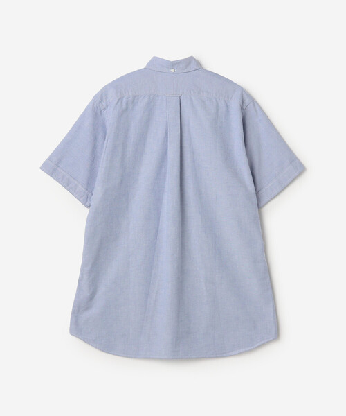 GYMPHLEX(ジムフレックス)の「Gymphlex | コットン ボタンダウン半袖シャツ MEN(シャツ/ブラウス・メンズ・ホワイト/ライトブルー・XL/M/L)」の4枚目の写真