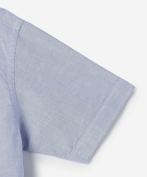 GYMPHLEX(ジムフレックス)の「Gymphlex | コットン ボタンダウン半袖シャツ MEN(シャツ/ブラウス・メンズ・ホワイト/ライトブルー・XL/M/L)」の6枚目の写真