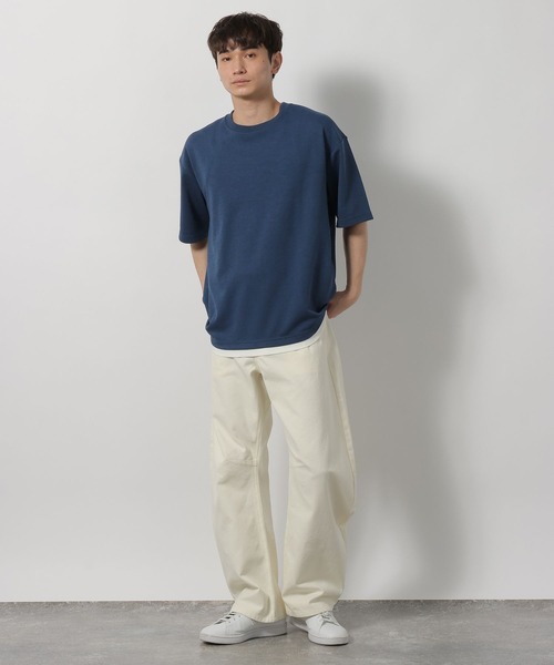 LAKOLE(ラコレ)の「ドビーストレッチレイヤードTシャツ / 662566(Tシャツ/カットソー・メンズ・ブラック/ライトグレー/ブルー・LARGE/MEDIUM/X-LARGE)」の7枚目の写真