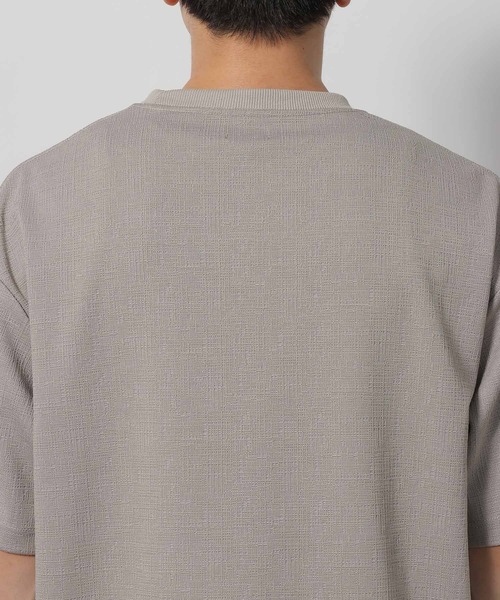 LAKOLE(ラコレ)の「ドビーストレッチレイヤードTシャツ / 662566(Tシャツ/カットソー・メンズ・ブラック/ライトグレー/ブルー・LARGE/MEDIUM/X-LARGE)」の16枚目の写真